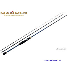 Удилище спиннинговое трёхчастное Maximus STREETRACER Rockfish 22UL длина 2,2 м тест 0,6-6 грамм вершинка Solid